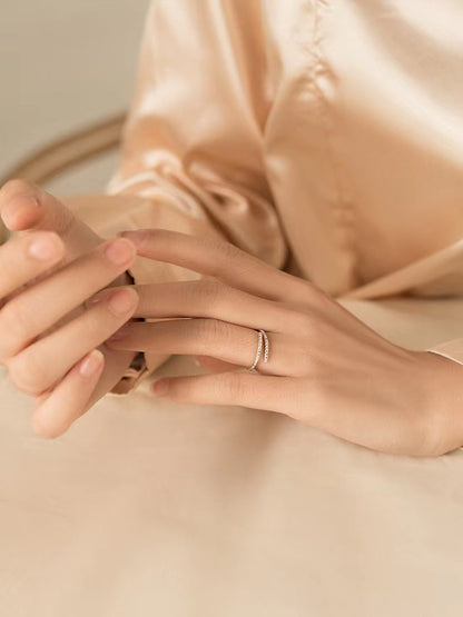 Anillo de Elegancia Infinita 2x1
